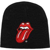 The Rolling Stones Men's Classic Tongue Beanie in Black