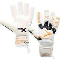 Precision Men's Fusion X Negative Replica Goalkeeper Gloves in White | Size: 9