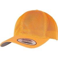 Flexfit Men's Omnimesh Mesh Cap in Orange
