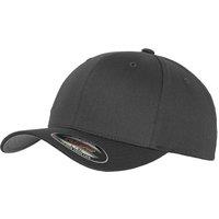 Flexfit Men's Wooly Combed Cap in Dark Grey | Size: 2XL