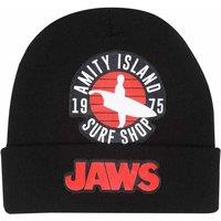 Jaws Men's Amity Surf Shop Beanie in Black