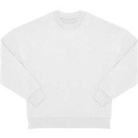 B&C Men's Influence Crew Neck Sweatshirt in White | Size: XL