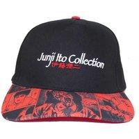 Junji-Ito Men's Printed Baseball Cap in Black