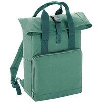 Bagbase Men's Roll Top Twin Handle Backpack in Green
