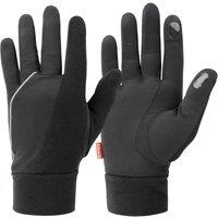 Spiro Men's Elite Running Gloves in Black | Size: Large