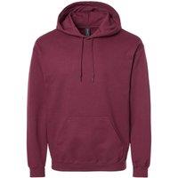 Gildan Men's Softstyle Fleece Midweight Hoodie in Maroon | Size: Large