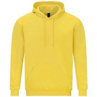 Gildan Men's Softstyle Fleece Midweight Hoodie in Bright Yellow | Size: 2XL