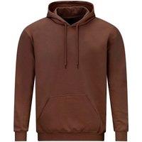 Gildan Men's Softstyle Fleece Midweight Hoodie in Dark Brown | Size: 2XL