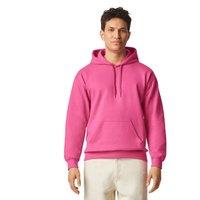 Gildan Men's Softstyle Fleece Midweight Hoodie in Fuchsia | Size: Medium
