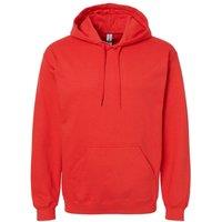 Gildan Men's Softstyle Fleece Midweight Hoodie in Red | Size: Large