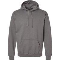 Gildan Men's Softstyle Fleece Midweight Hoodie in Charcoal | Size: Small