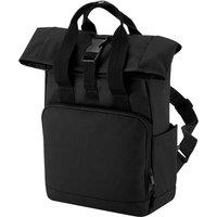 Bagbase Men's Mini Twin Handle Backpack in Black