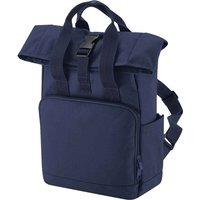 Bagbase Men's Mini Twin Handle Backpack in Mid Navy