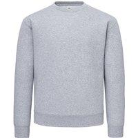 Fruit of the Loom Men's Supercotton Sweatshirt in Mid Grey | Size: Medium