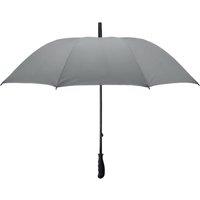 MidOcean Men's Visibrella Reflective Stick Umbrella in Silver