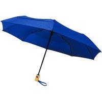 Avenue Men's Bo Foldable Auto Open Umbrella in Blue