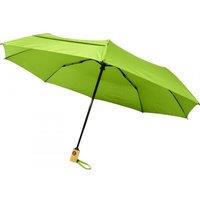 Avenue Men's Bo Foldable Auto Open Umbrella in Lime