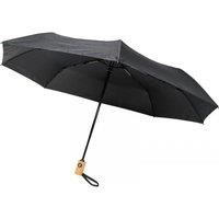 Avenue Men's Bo Foldable Auto Open Umbrella in Black