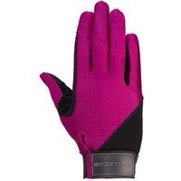 Hy Men's Riding Gloves in Purple | Size: XS