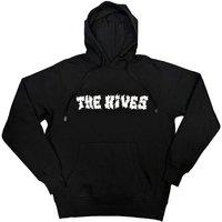The Hives Men's Flames Logo Hoodie in Black | Size: Large