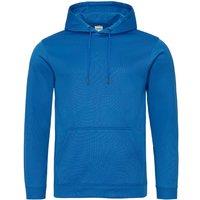 AWDis Men's Polyester Sports Hoodie in Duck Egg Blue | Size: Small
