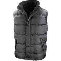 Result Core Men's Nova Padded Gilet in Black | Size: Small