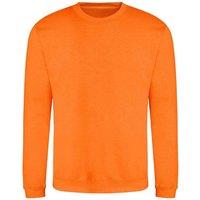 AWDis Men's Just Hoods Sweatshirt in Tangerine | Size: 2XL