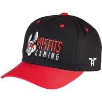 Tokyo Time Men's Misfits Gaming Logo Baseball Cap in Black