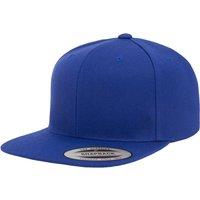 Yupoong Men's The Classic Premium Snapback Cap in Blue