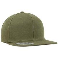 Yupoong Men's The Classic Premium Snapback Cap in Dark Brown
