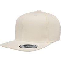 Yupoong Men's The Classic Premium Snapback Cap in Natural