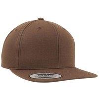 Yupoong Men's The Classic Premium Snapback Cap in Tan
