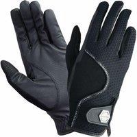 Coldstream Men's Swinton Combi Mesh Riding Gloves in Black | Size: XS