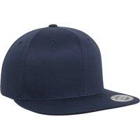 Flexfit by Yupoong Men's Cotton Snapback Cap in Navy