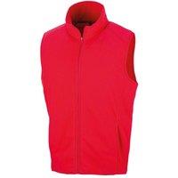 Result Men's Core Microfleece Gilet in Red | Size: Medium
