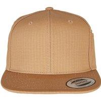 Yupoong Men's Flexfit Snapback Cap in Brown