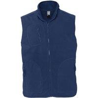 SOL'S Men's Norway Anti-Pill Fleece Bodywarmer Gilet in Navy | Size: XL