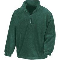 Result Men's Polartherm Fleece Top in Green | Size: Medium