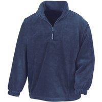 Result Men's Polartherm Fleece Top in Navy | Size: Large