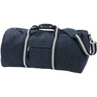 Quadra Men's Vintage Canvas Holdall in Navy