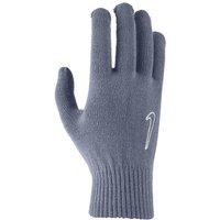 Nike Men's Knitted Winter Gloves in Light Grey | Size: S/M