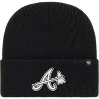 Atlanta Braves Men's Haymaker MLB 47 Knitted Cuff Beanie in Black