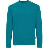 IQONIQ Men's Zion Cotton Crew Neck Sweatshirt in Pale Green | Size: 3XL