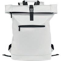 MidOcean Men's Bai Roll Roll Top PU Laptop Backpack in White