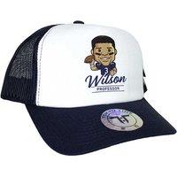 Tokyo Time Men's Russell Wilson NFLPA Mesh Back Baseball Cap in White