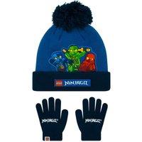 Lego Ninjago Men's Winter Hat & Gloves Set in Blue