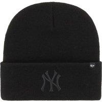 New York Yankees Men's Haymaker MLB 47 Knitted Cuff Beanie in Black