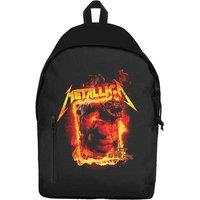 Metallica Men's Jump In The Fire Graphic Backpack in Black