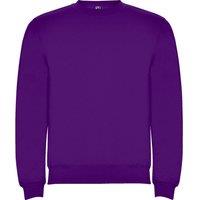 ROLY Men's Clasica Crew Neck Sweatshirt in Purple | Size: XS