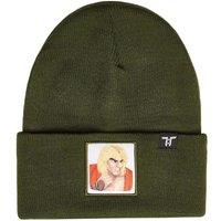 Tokyo Time Men's Ken Masters Street Fighter 2 Beanie in Green